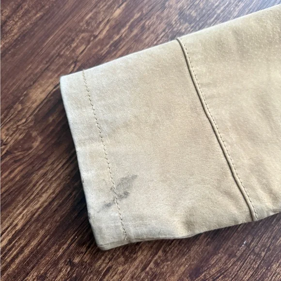 Vintage Me Jane Tan Suede Leather Jacket Floral Embroidered Boho Western Y2K- L - Picture 8 of 9